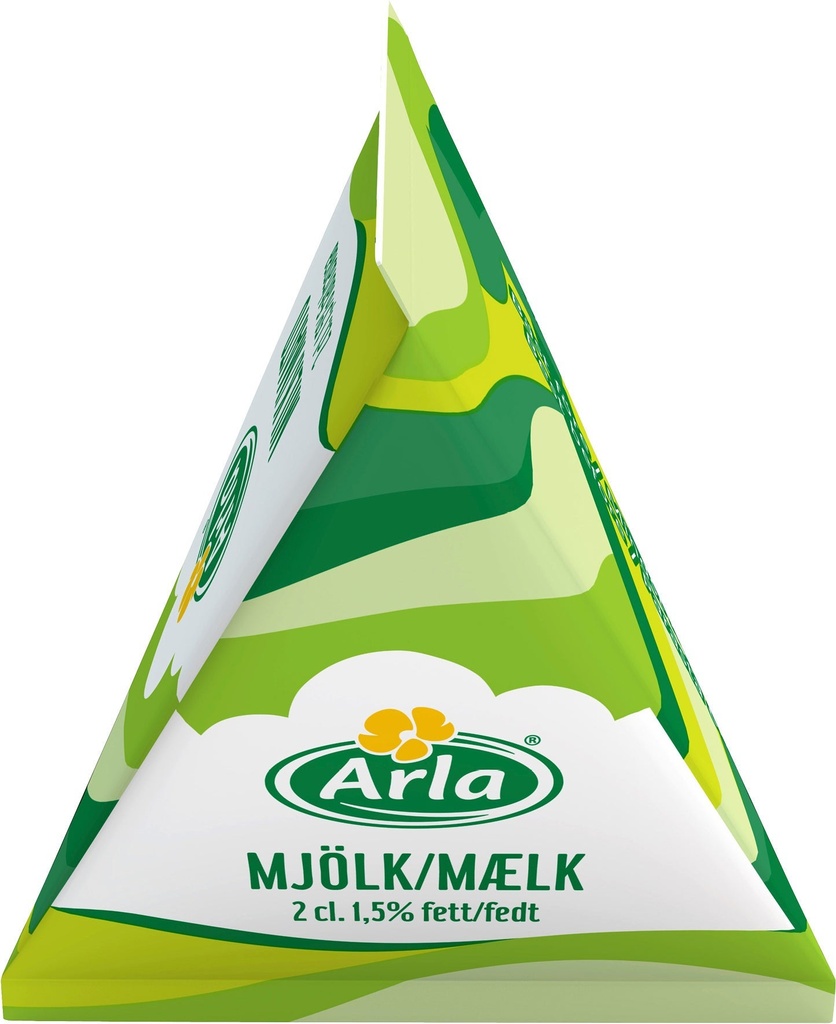 Kaffemjölk Arla Mellanmjölk 1,5% 2 cl 100 st/krt