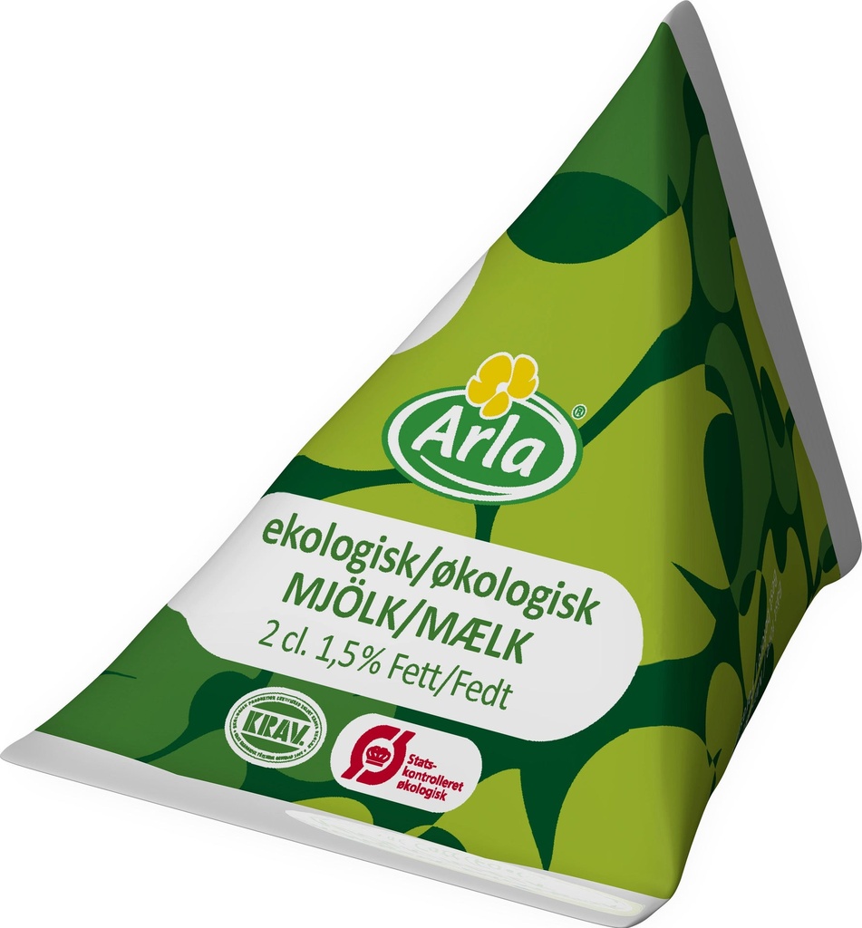 Kaffemjölk Arla Mellanmjölk 1,5% 2cl Eko 100 st/krt