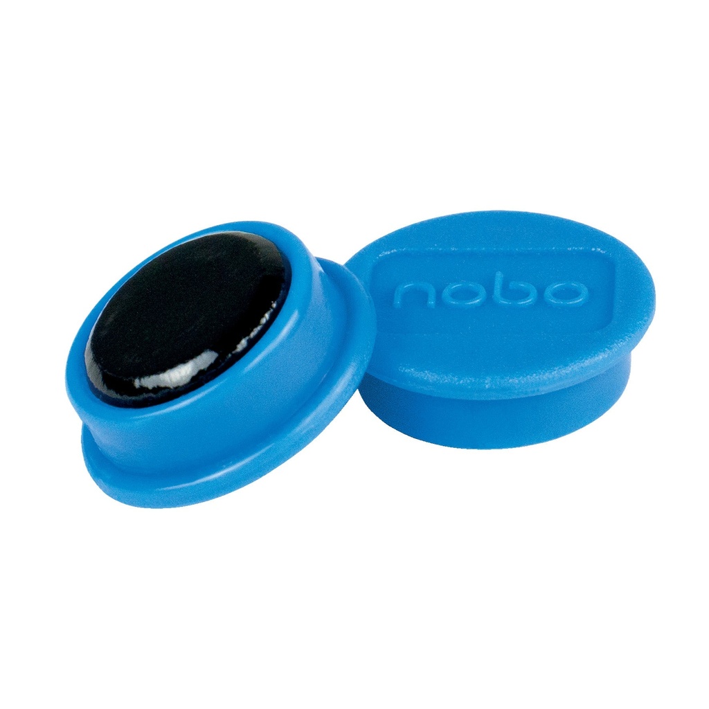 Magnet Nobo 13 mm blå 10-pack