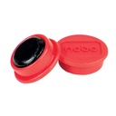 Magnet Nobo 13 mm röd 10-pack