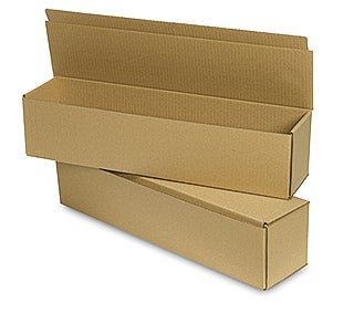 Affischlåda 510 x 120 x 120 mm Brun