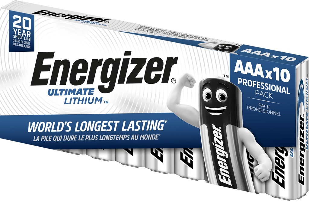 Energizer Batteri Lithium AAA FR03 10-pack