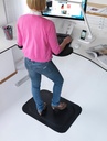 Ståmatta Yoga Fashion 580x830 mm svart