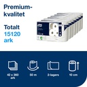 Toalettpapper Tork mjukt T4 42 st/bal