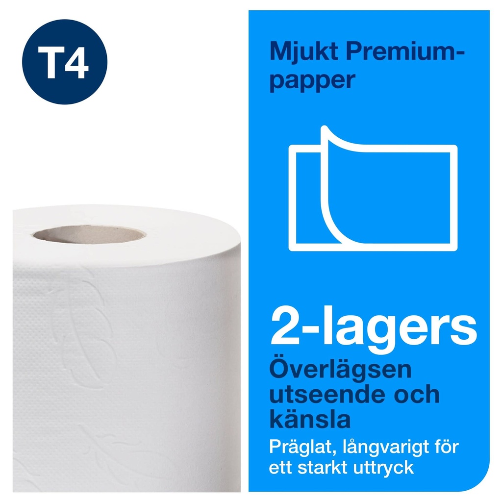Toalettpapper Tork mjukt T4 42 st/bal