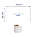Etikett Avery durable 59 x 102 mm 50 st/fp