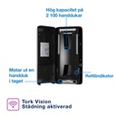 Tork PeakServe® Dispenser Continuous™ för pappershandduk H5-serien Svart