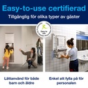 Tork PeakServe® Dispenser Continuous™ för pappershandduk H5-serien Svart