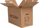 Flyttlåda dubbelwell 7 mm / 560 x 330 x 406 mm