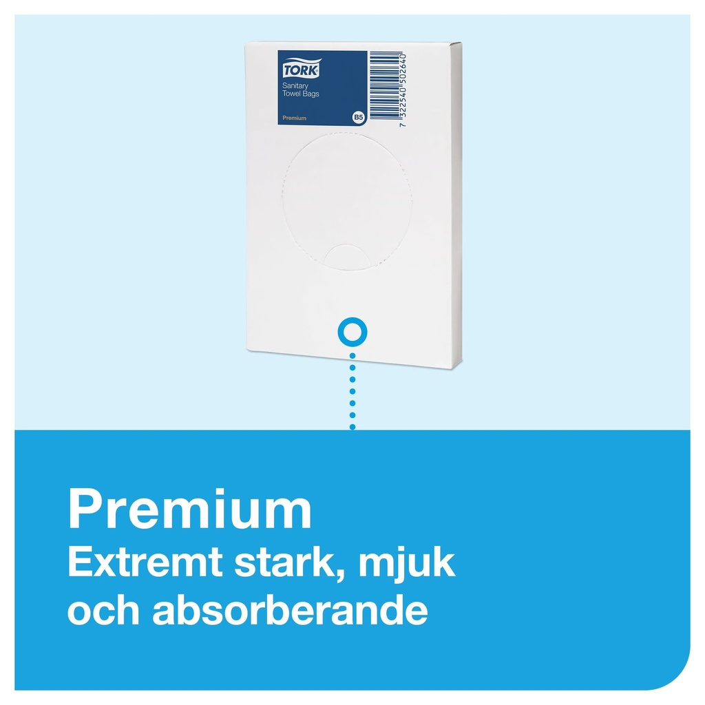 Dispenser Tork B5 santitet vit
