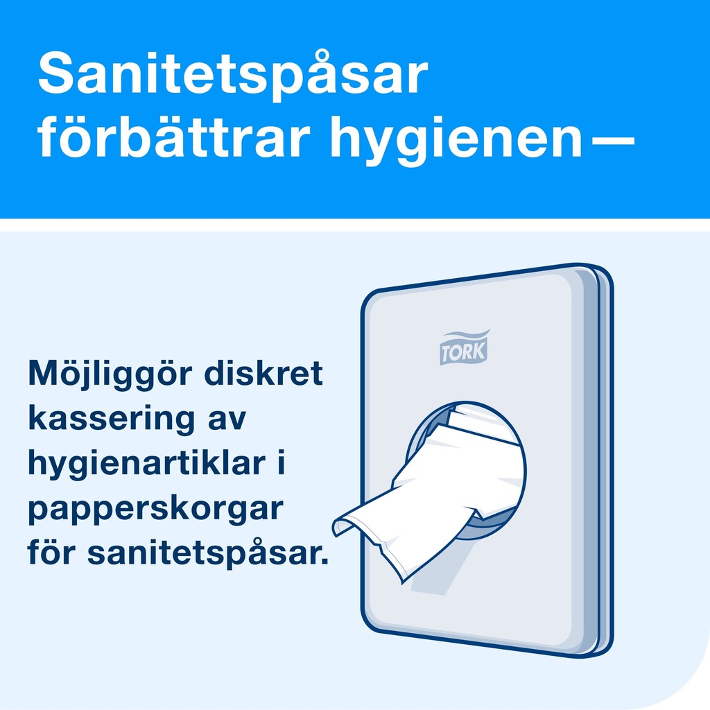 Dispenser Tork B5 santitet vit