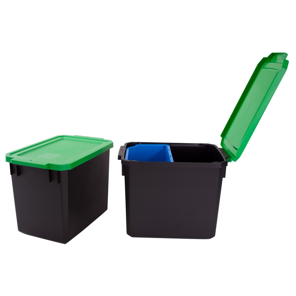 Plastkärl Patricia 25 liter svart