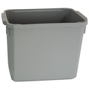 Plastkärl Patricia 25 liter grå