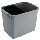 Plastkärl Patricia 25 liter grå
