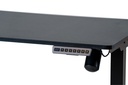Skrivbord el höj- och sänkbart 120x60 cm Vit