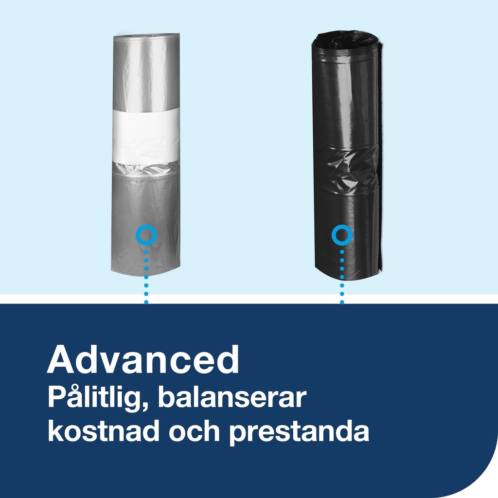 Papperskorg B3 Mini Tork 5 liter vit