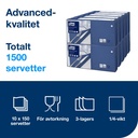 Servett Lunch Tork 3-lager 150-pack mörkblå