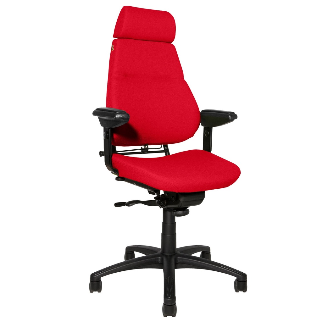 Kontorsstol Sverigestolen 814 XL Komplett röd