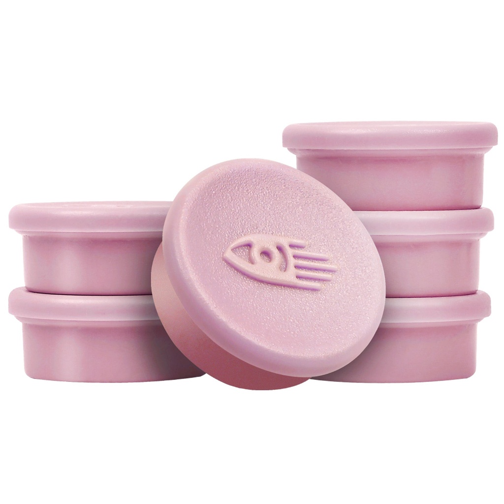Magnet 20 mm soft pink 10-pack