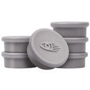 Magnet 20 mm taupe 10-pack