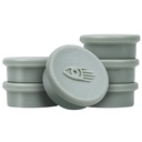 Magnet 20 mm soft green 10-pack