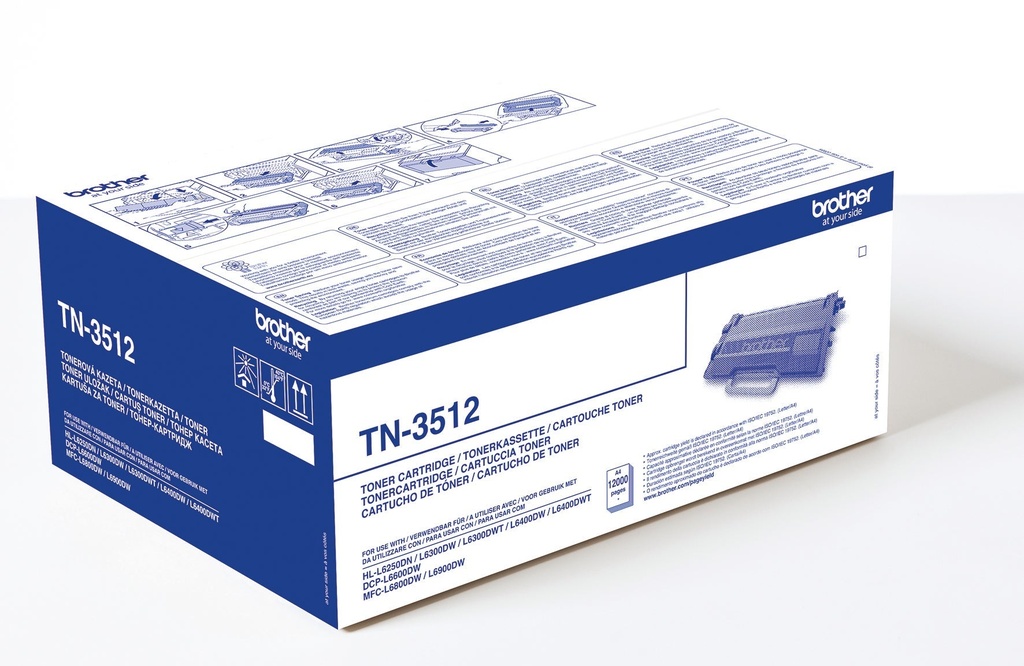 Toner Brother TN3512 12k svart