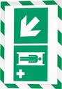 Inforam Duraframe Security Magnetisk A4 grön/vit 5 st/fp