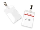 Namnskylt 90 x 60 mm S clips 50 st/fp