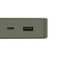 Powerbank 20000mAh USB-C+A Grön