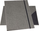 Mapp Bigso Paulina A4 canvas grå