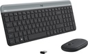 Tangentbord Desktop Logitech MK470 svart