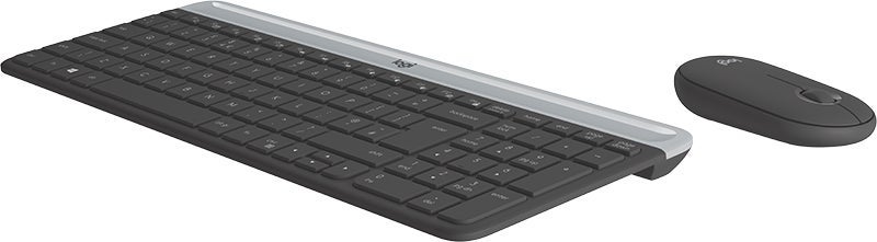 Tangentbord Desktop Logitech MK470 svart