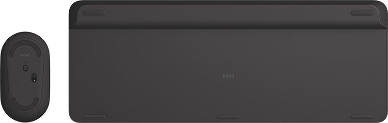 Tangentbord Desktop Logitech MK470 svart