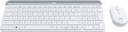 Tangentbord Desktop Logitech MK470 vit