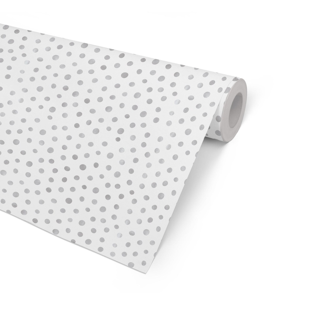 Presentpapper Silverprick 57 cm x 100 m