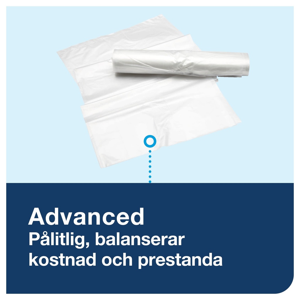 Papperskorg Tork B1 Rostfri 50 liter