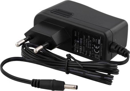 USB 3.0-förlängningskabel Prime Deltaco 10 meter Svart