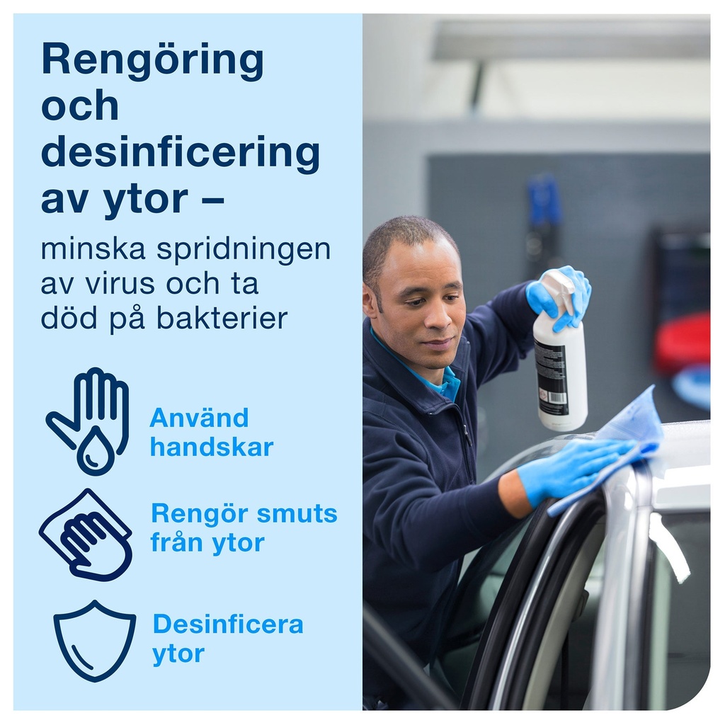 Rengöringsduk Tork Mjuk W4, 130x5st/fpk