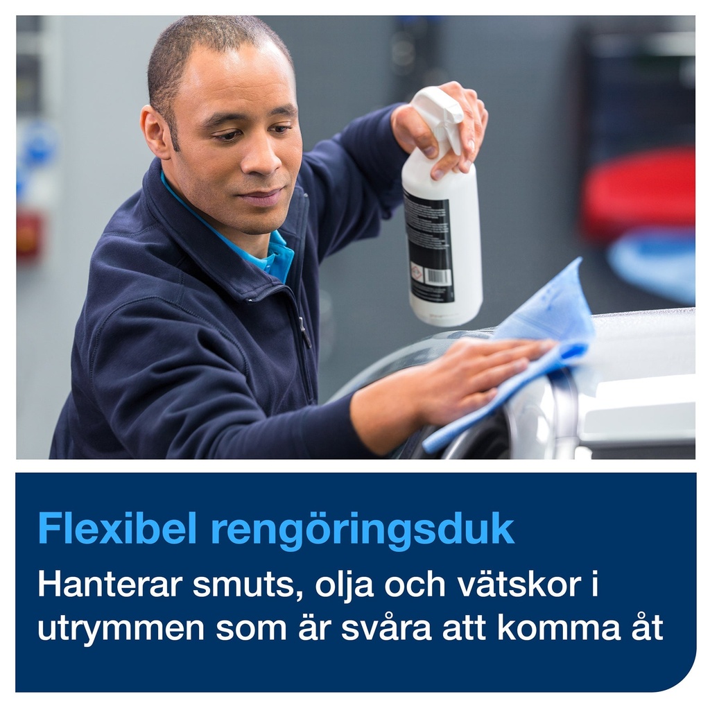 Rengöringsduk Tork Mjuk W4, 130x5st/fpk