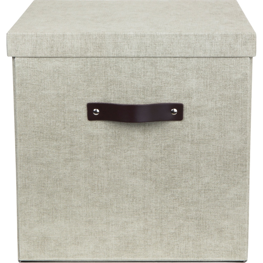 Förvaringsbox Bigso Logan canvas linen