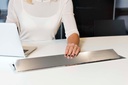Bi-Box 605 x 150 mm dubbel silver