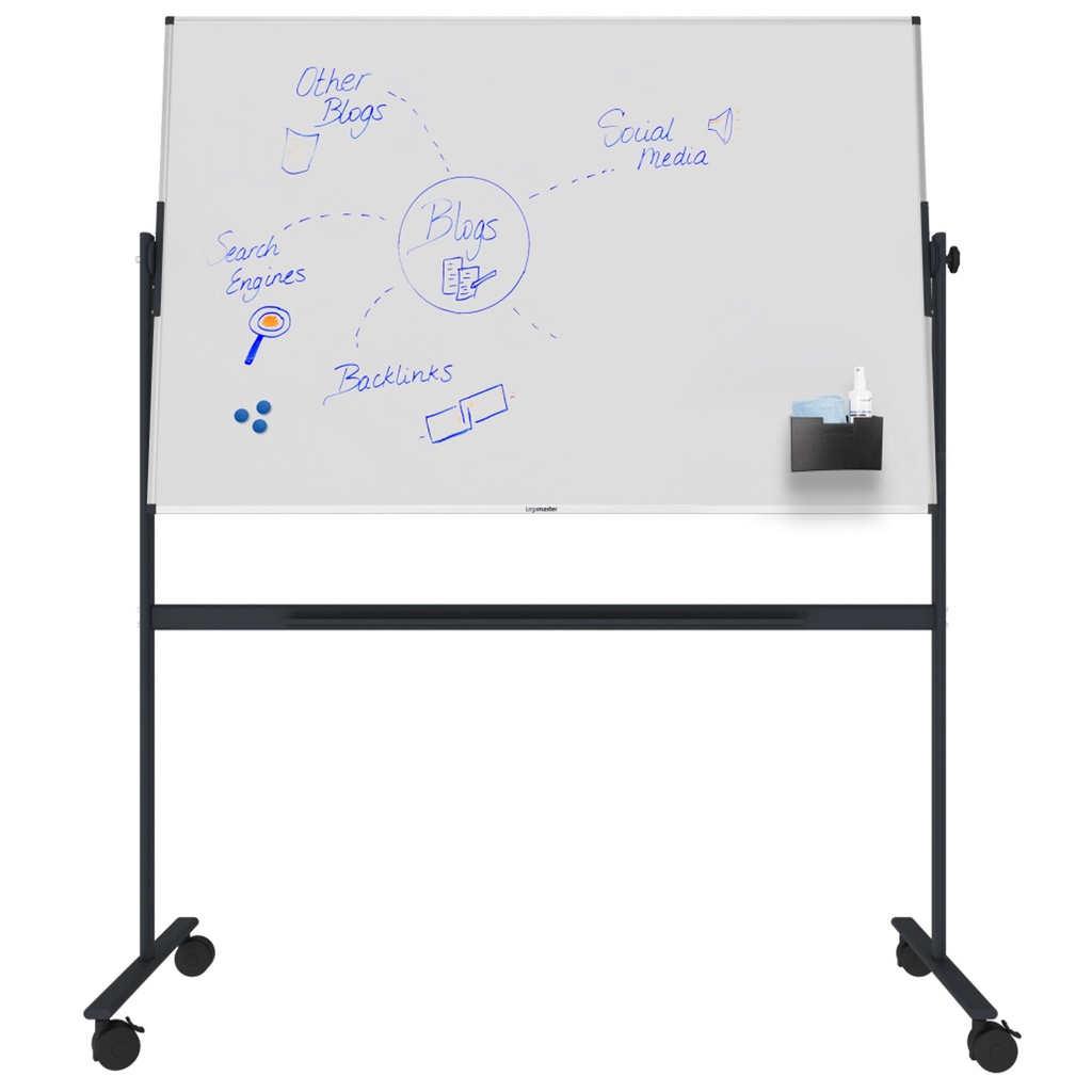 Whiteboard tavla Dubbelsidig UNITE 1500 x 1000 mm