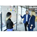 Whiteboard tavla Dubbelsidig UNITE 1500 x 1000 mm