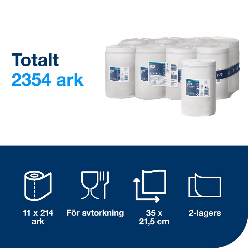 Torkrulle M1 Advanced 11/kt Vit