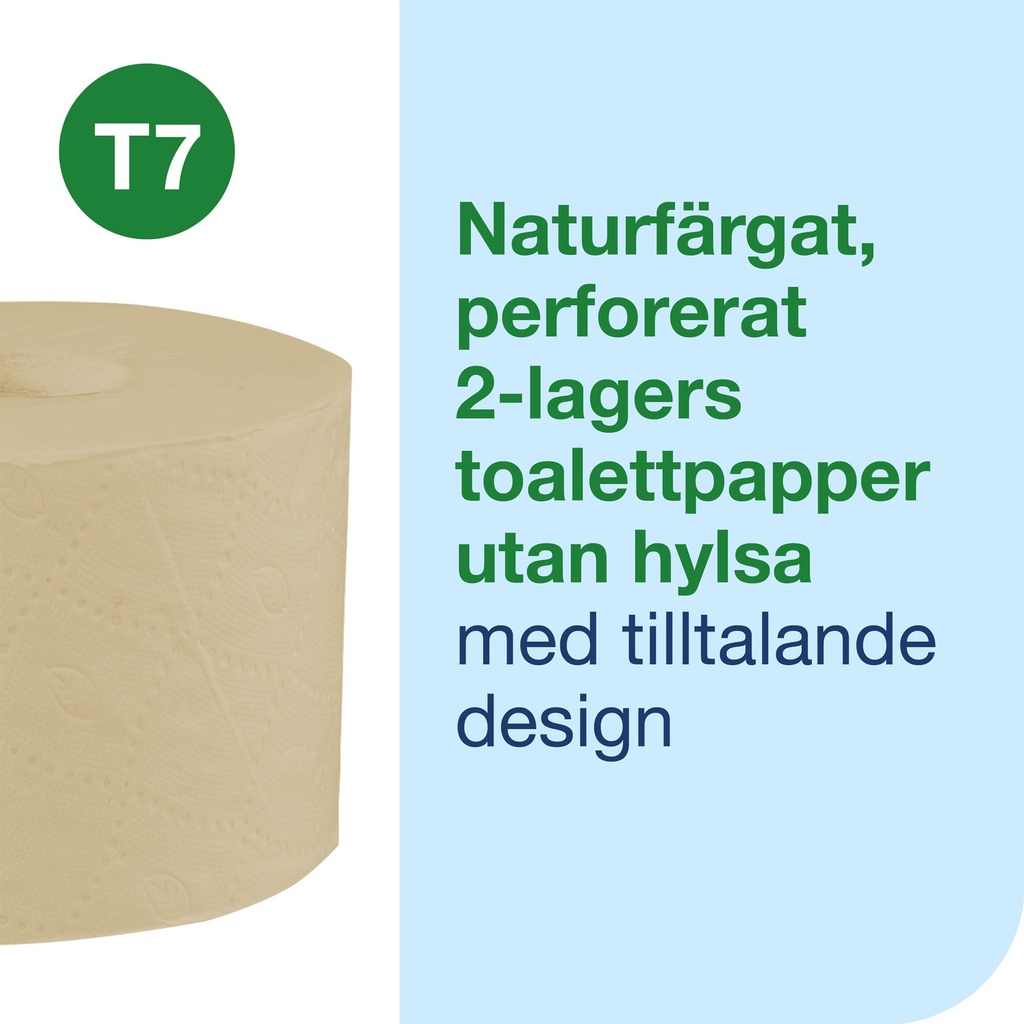 Toalettpapper OptiServe® Coreless Natur T7 24 rullar