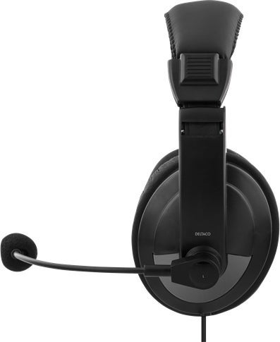 Headset Deltaco HL-57  USB Svart