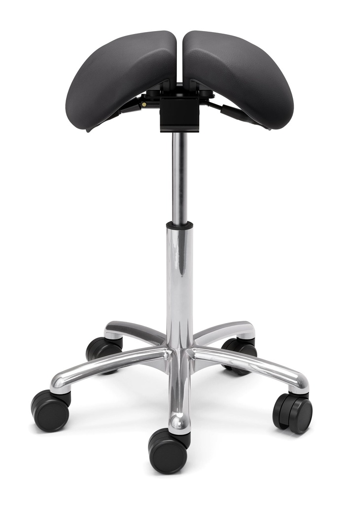 Sadelstol Polo Split Standard svart