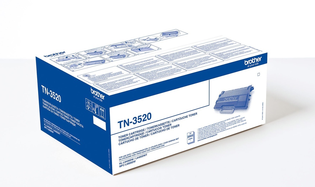 Toner Brother TN3520 20k svart