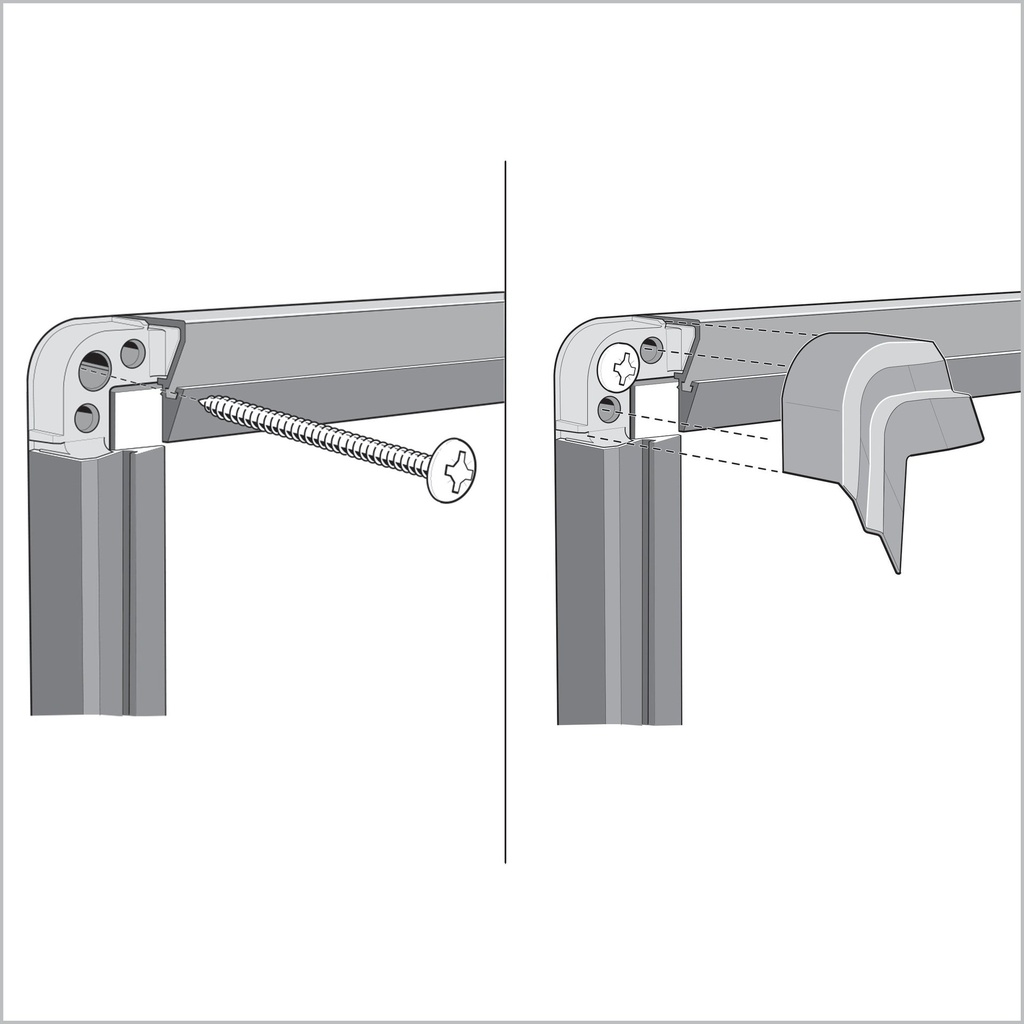 Anslagstavla Kork Premium Plus 900 x 600 mm