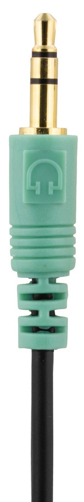 Hörlurar HL-51 3,5 mm 2,5 m svart
